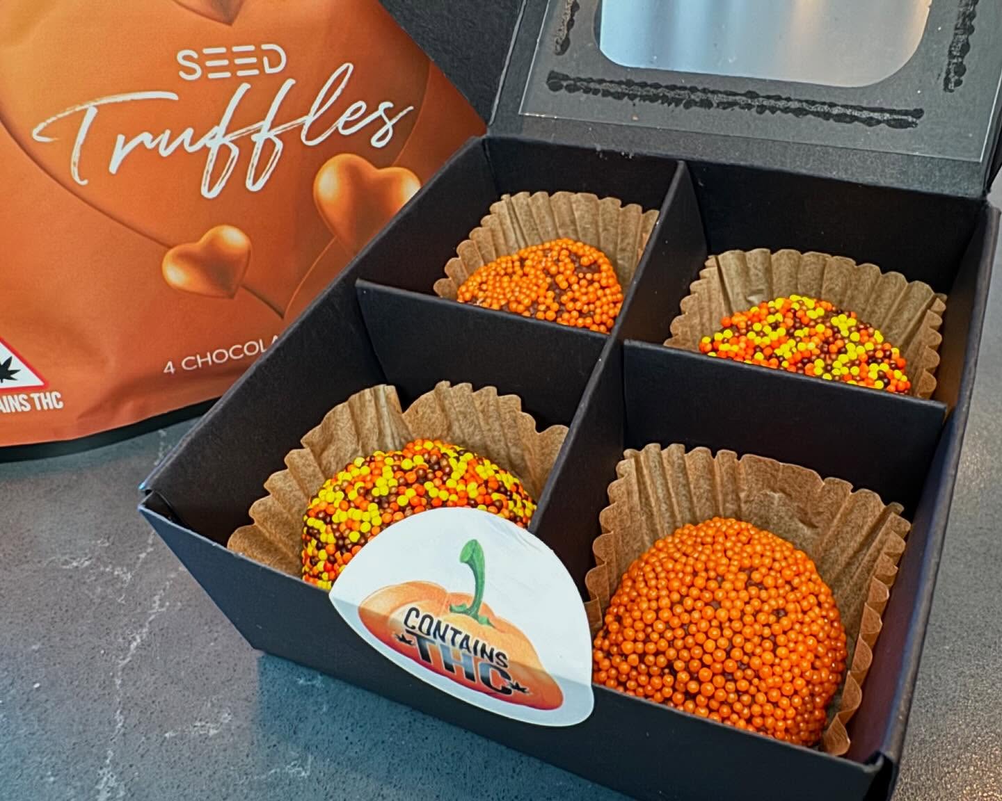 Have you tried our new truffles?  They’re rich, decadent, and infused with premium goodness—our truffles aren’t just a treat, they’re an experience!