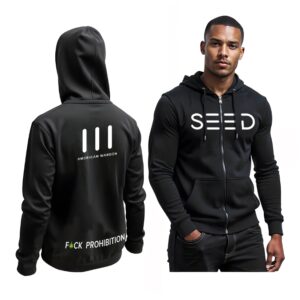 AMERICAN WARDEN  |  ZIP-UP HOODIE  | LG