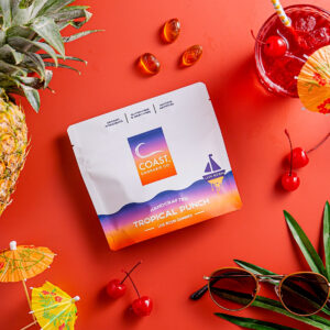 Tropical Punch Rosin Gummies | 20ct | Coast Cannabis Co.