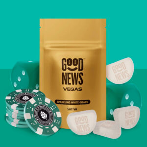 Vegas Sparkling White Grape Gummies | 20ct | Good News