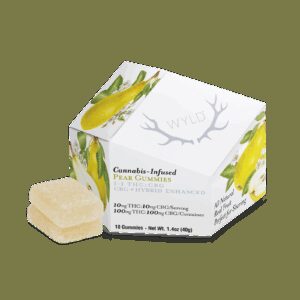 1:1 Pear Gummies | 10ct | Wyld
