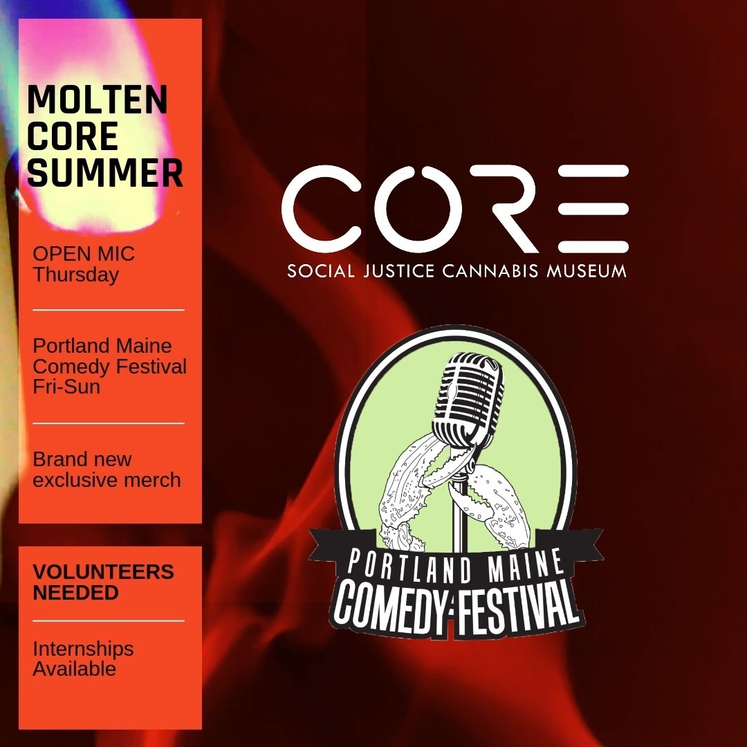 The summer is winding down, but things are heading up at Core Portland! This weekend kicks off with Mayhem tonight and Five shows in partnership with the Portland Comedy Festival. We've got new merch, hot off the presses! Want to join the fun? We're looking for volunteers and interns, message us to learn more!